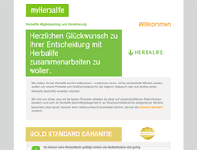 Tablet Screenshot of chde.onlinecontract.myherbalife.com